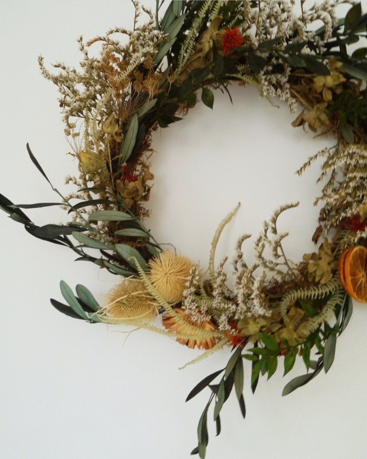 Dried Flower Wreath Medium