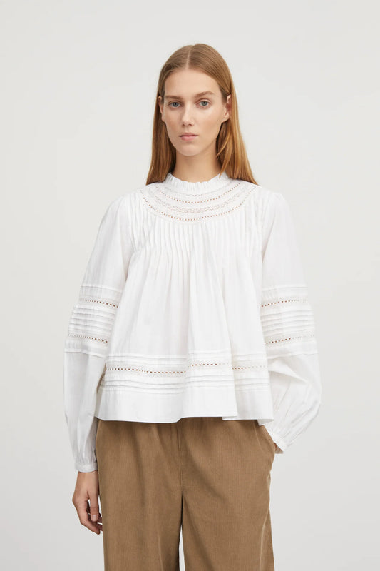 Organic Cotton Bianco Blouse Optic White