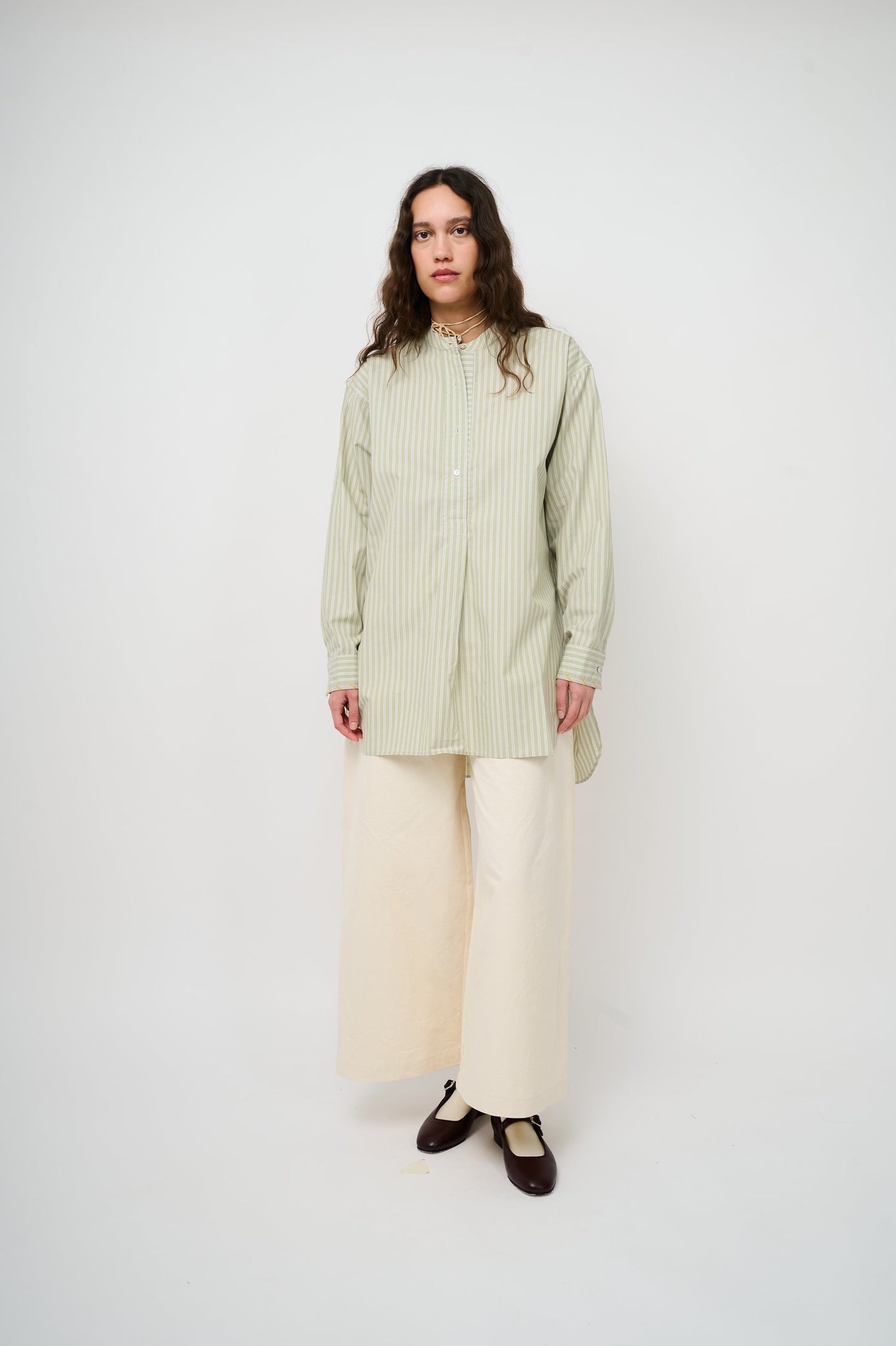 Cotton Ines Shirt Mint