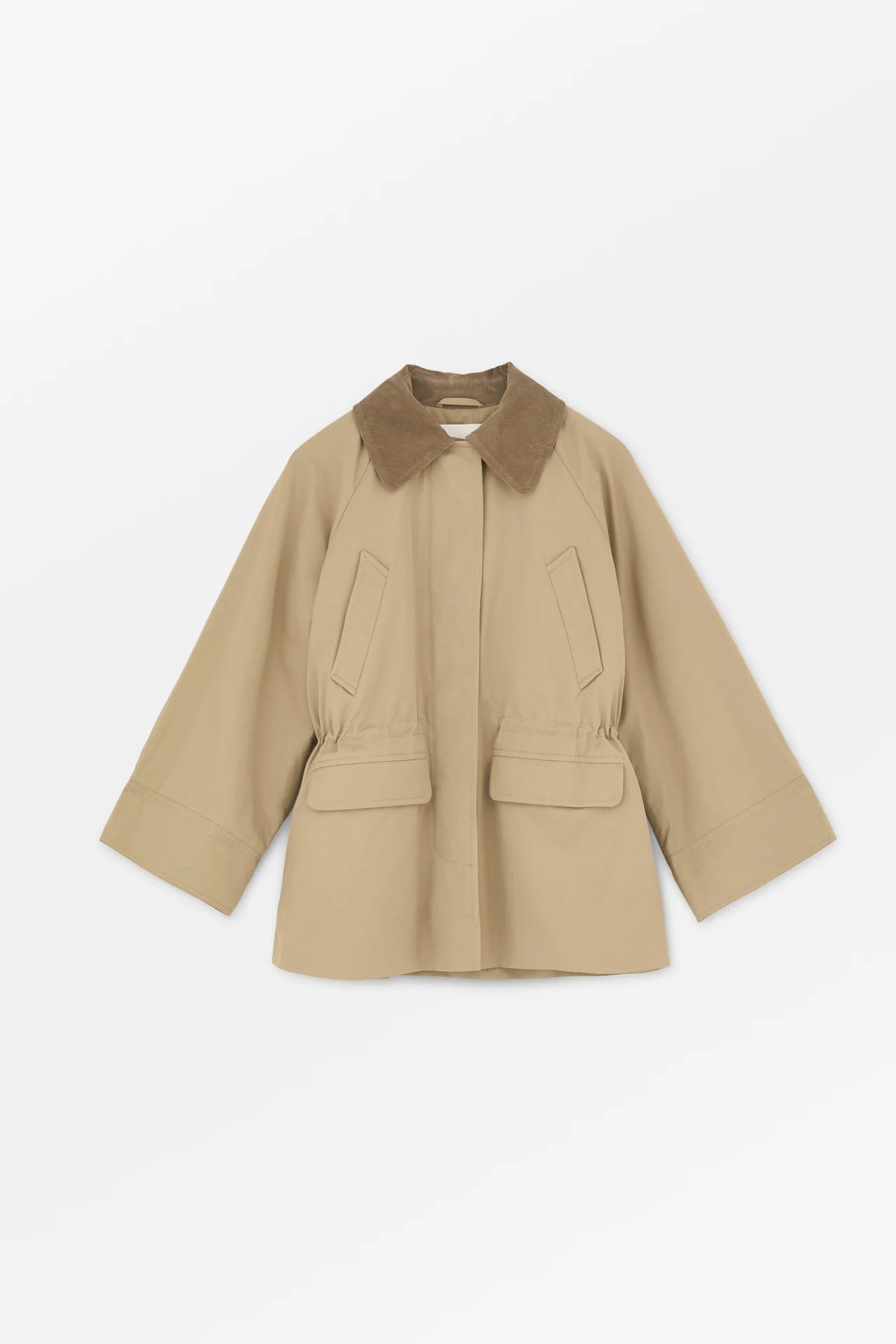 Organic Cotton Gaby Jacket Dark Sand