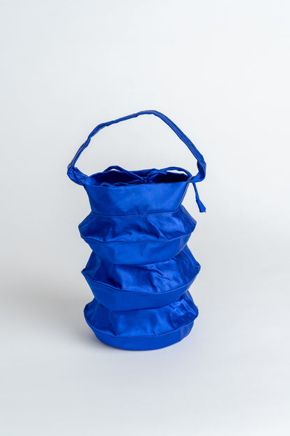 Hand Made Satin Drawstring Lantern Bag