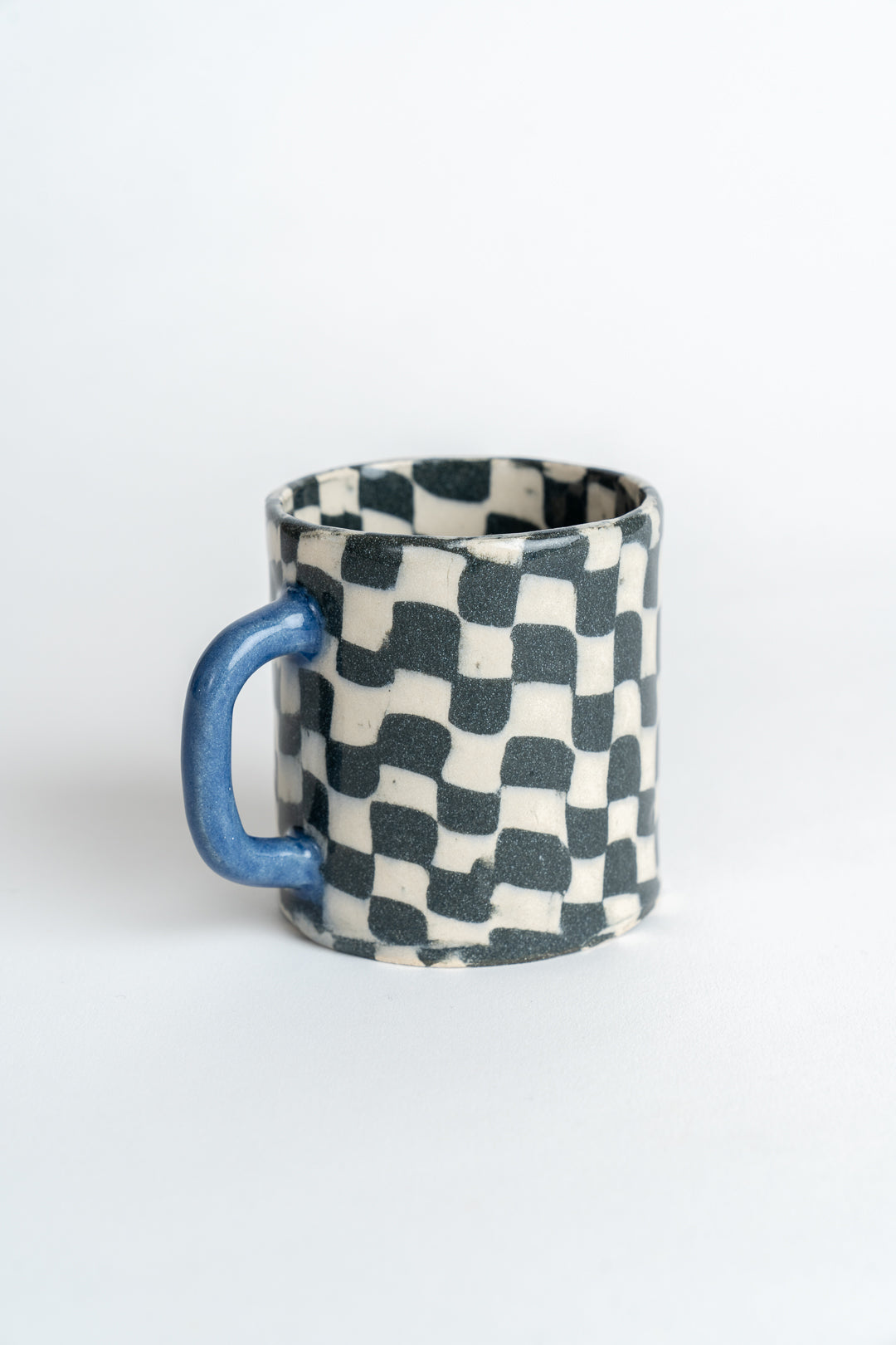 Ceramic Checkerboard Mug