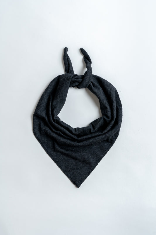 Extra Fine Merino Wool Triangle Neck Tie