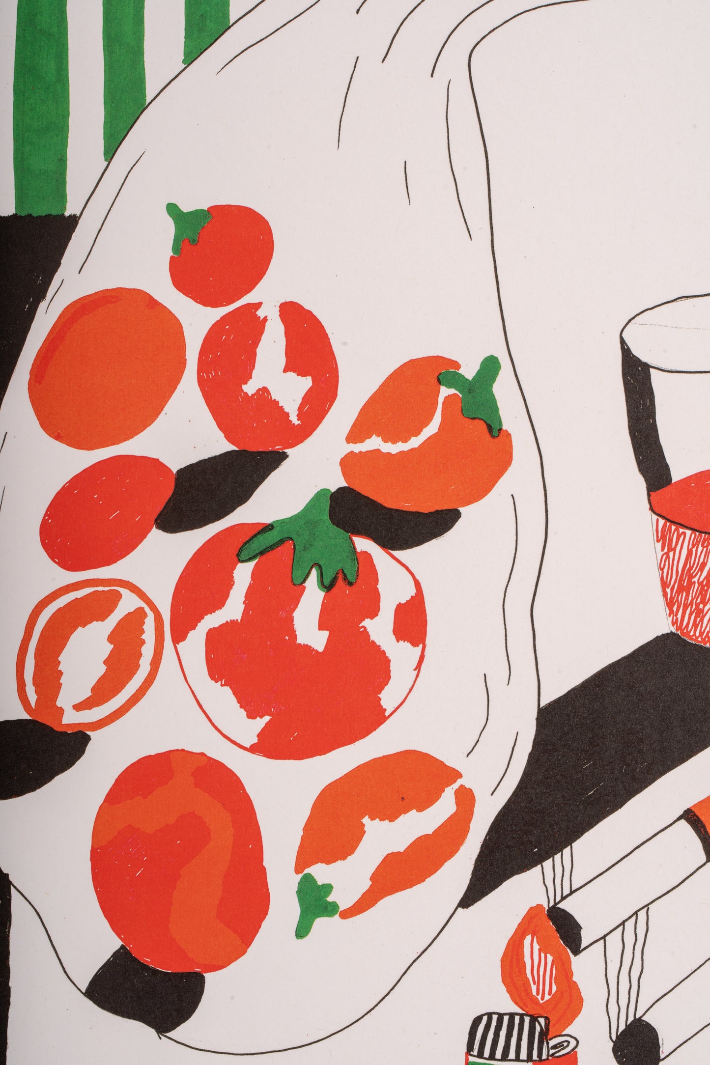 Jesse Warby 'A Dinner in Napoli' Print