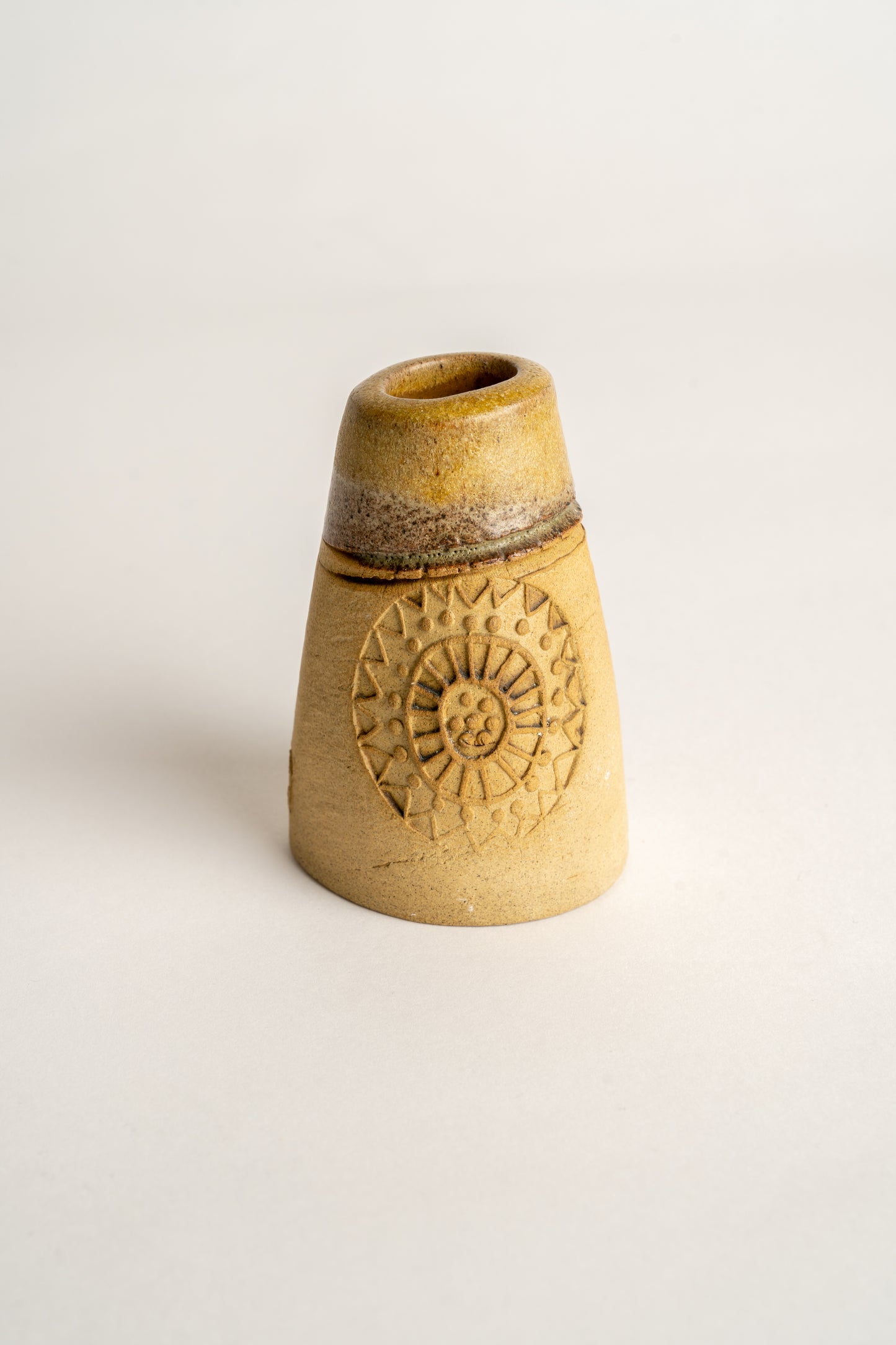 Curated Home & Grown Bob Dawe Studio Pottery Volcano Vase