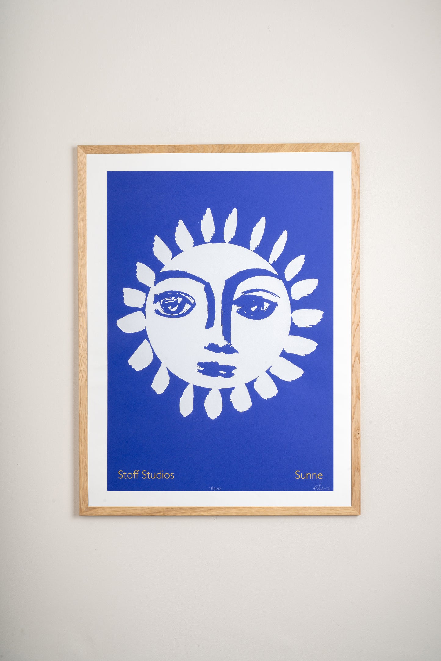 Screen Printed Sunne A2 Print