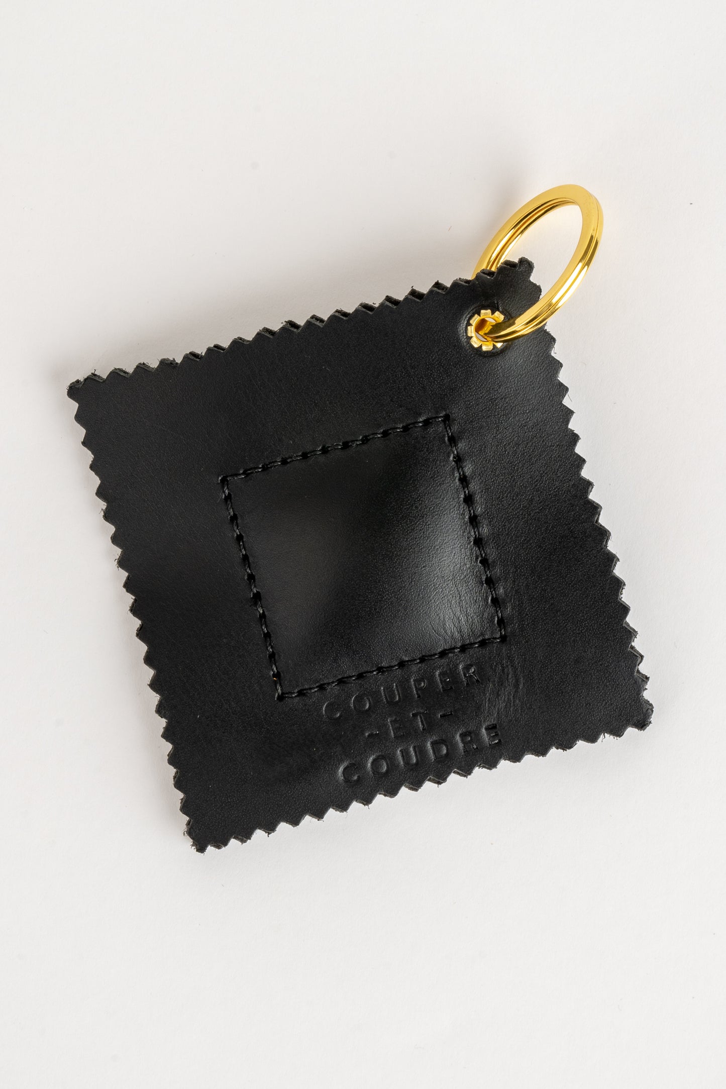 Ravioli Leather Keyring