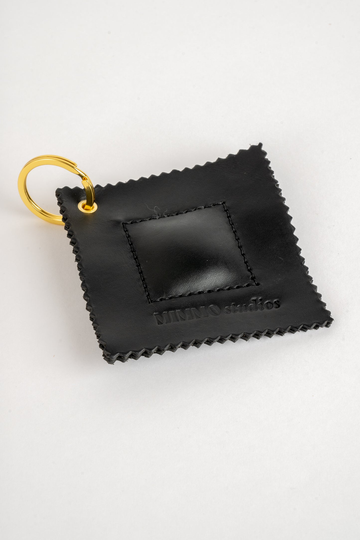 Ravioli Leather Keyring