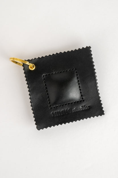 Ravioli Leather Keyring