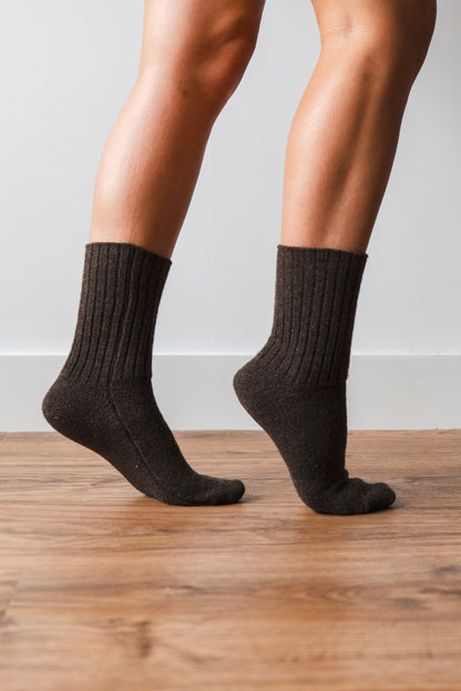 Knitted Wool Short Socks