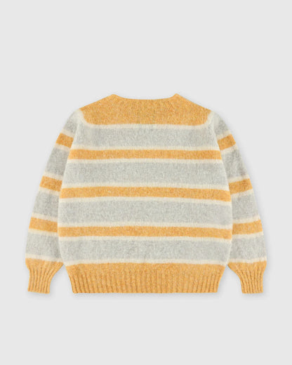 Scottish Lambswool Space Cat Pullover Jumper Blondie