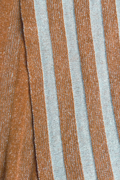 Handcrafted Merino Wool Stripe Scarf