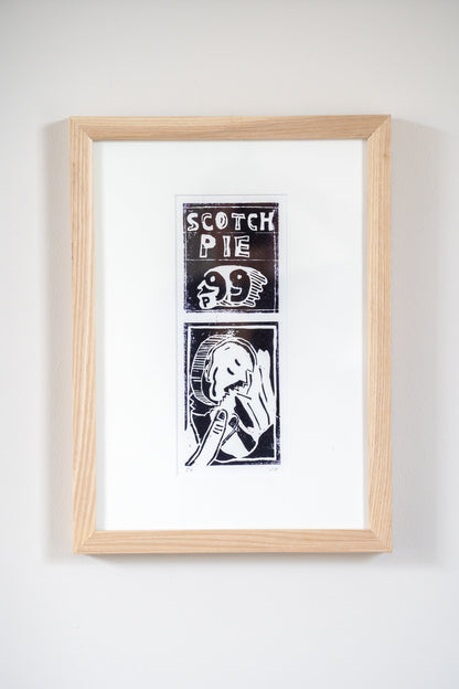 'Scotch Pie' Lino Print Ink