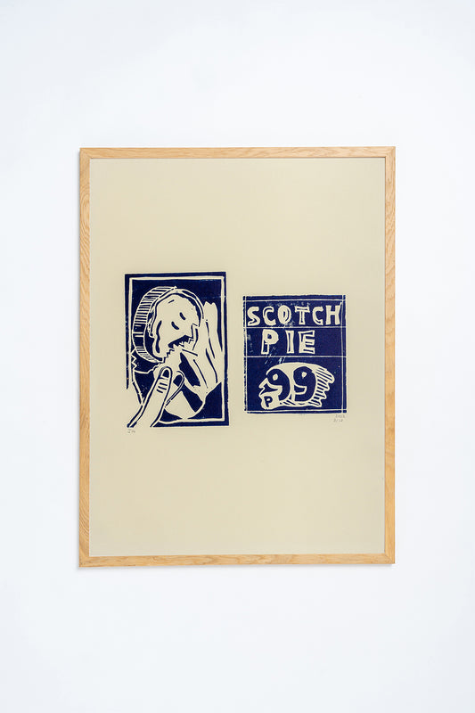 'Scotch Pie' Lino Print Ink
