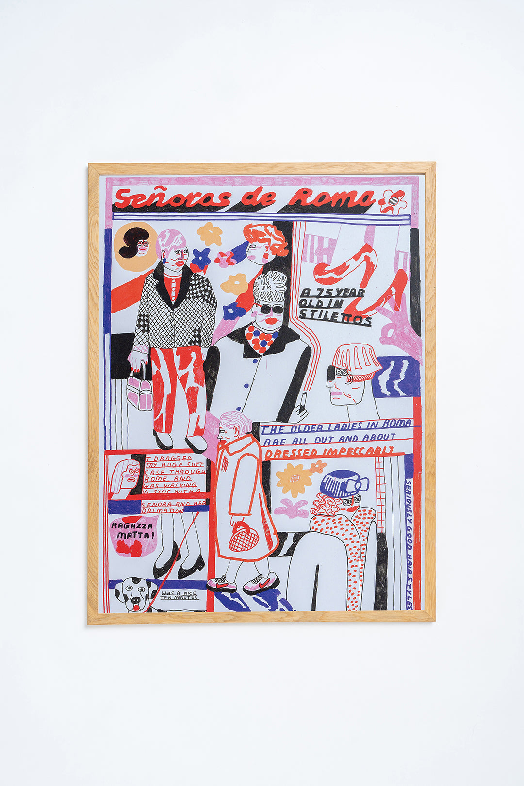 'Senoras de Roma' Print