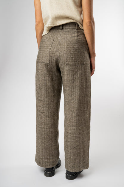 Japanese Linen Wool Mara Trouser