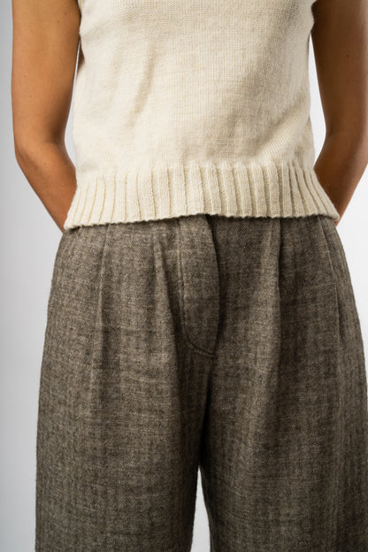 Japanese Linen Wool Mara Trouser