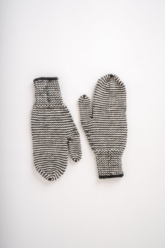 Touch Knit Wool Mittens
