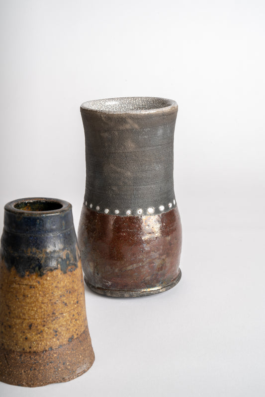 Studio Pottery Raku Pot