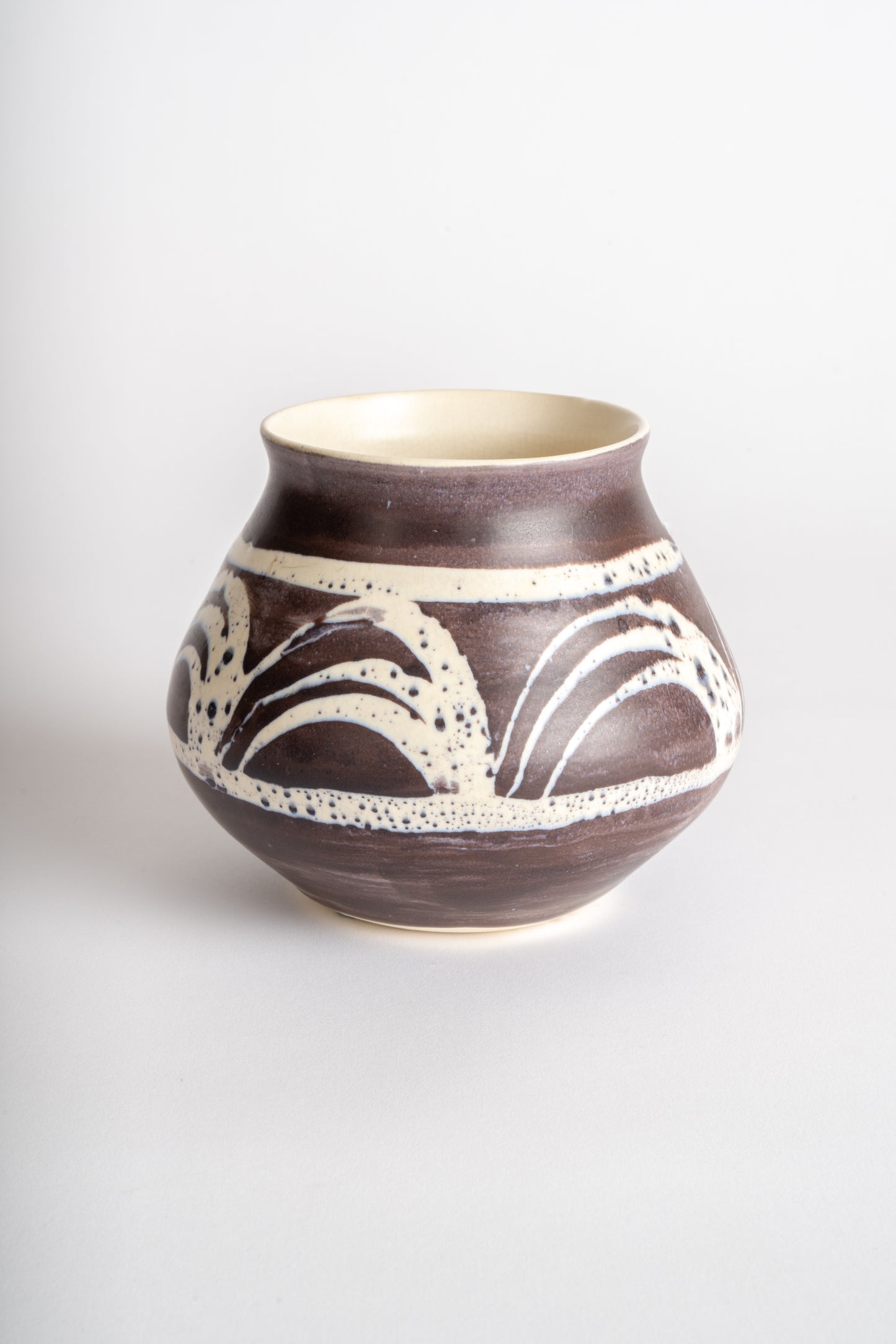 Curated Home & Grown Mid Century Modern Scottish Aviemore Studio Pottery Vase