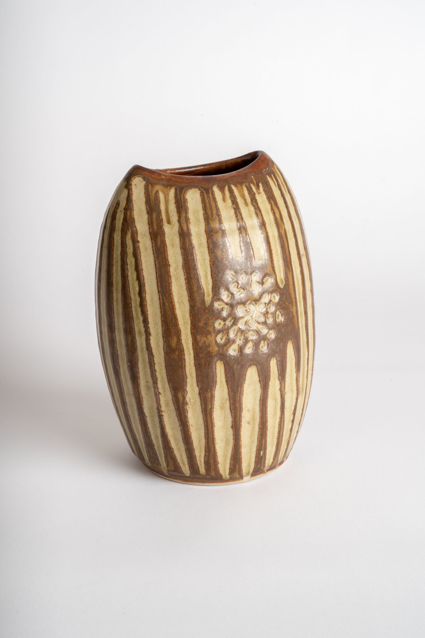 Curated Home & Grown Mid Century Studio Pottery Vase