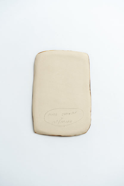 Ceramic 'Green Beans Allotment' Hand Painted Plate Multi