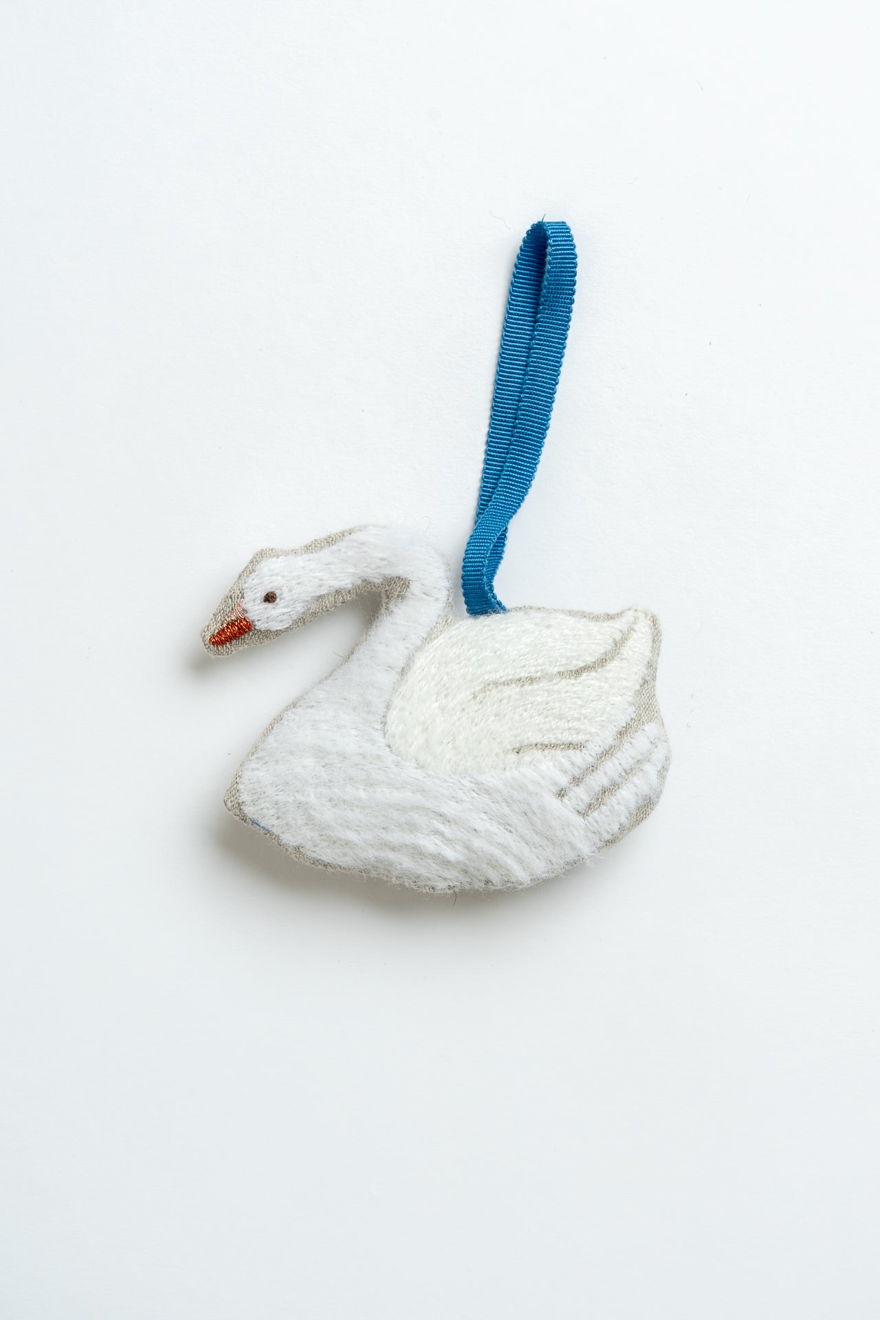 Pittville Park Swan Christmas Decoration White L
