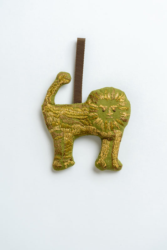 Lion Christmas Decoration Pistachio