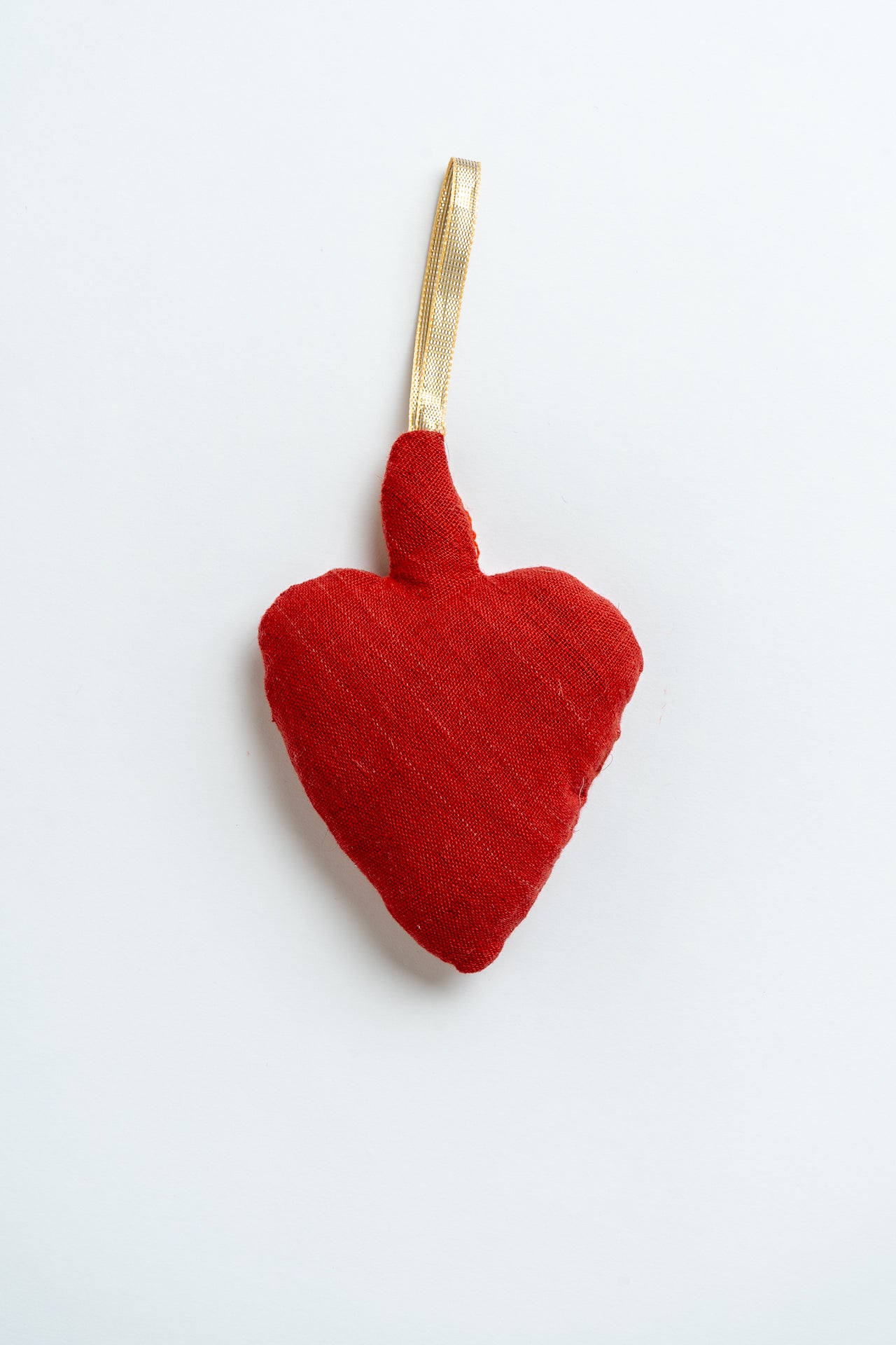 Candle Heart Christmas Decoration Pink