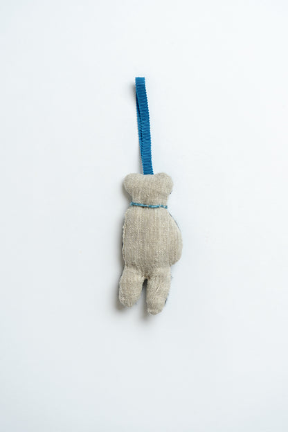 Panda Scarf Christmas Decoration Black