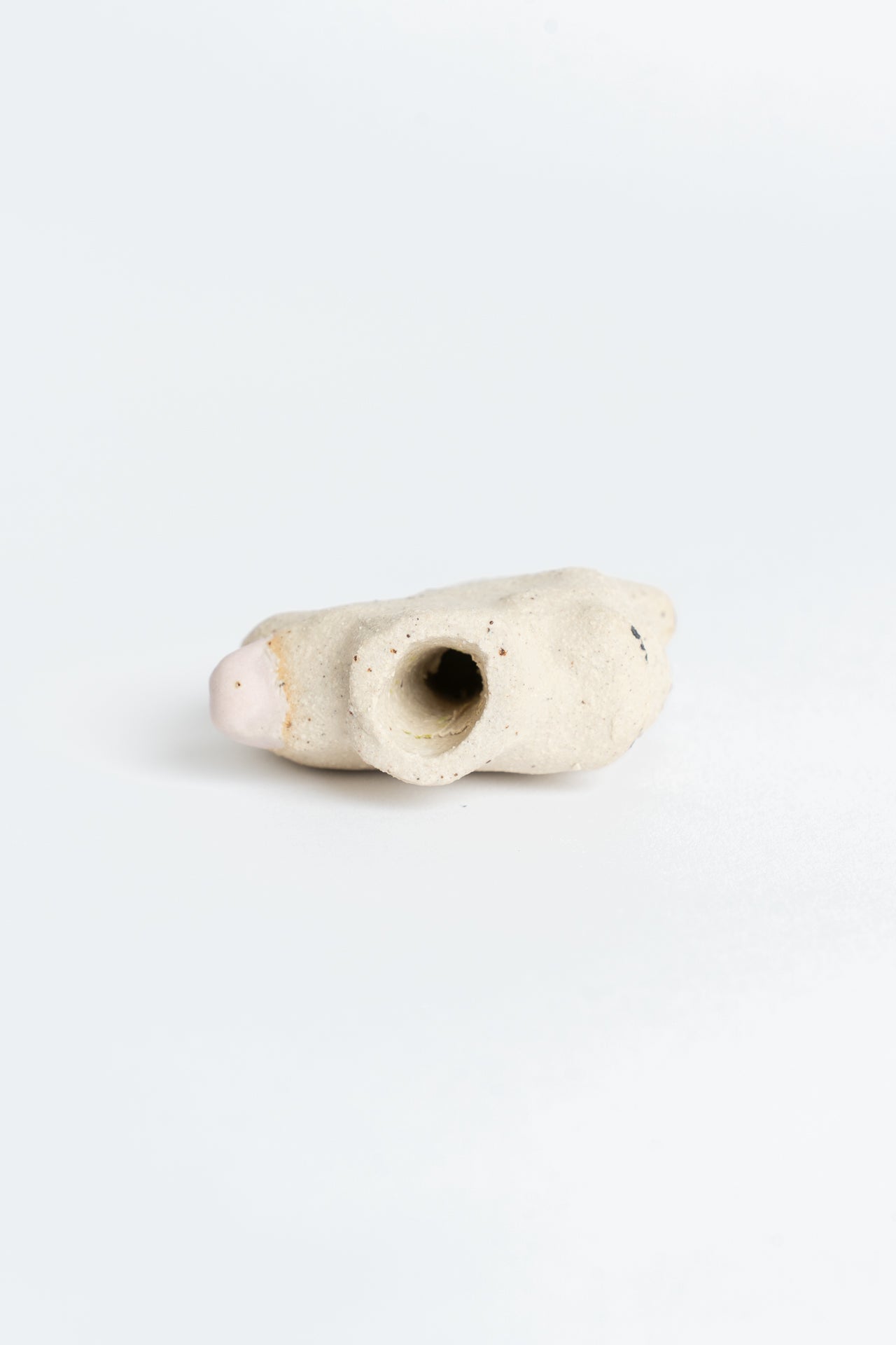 Ceramic 'Rabbit' Garden Cane Topper White