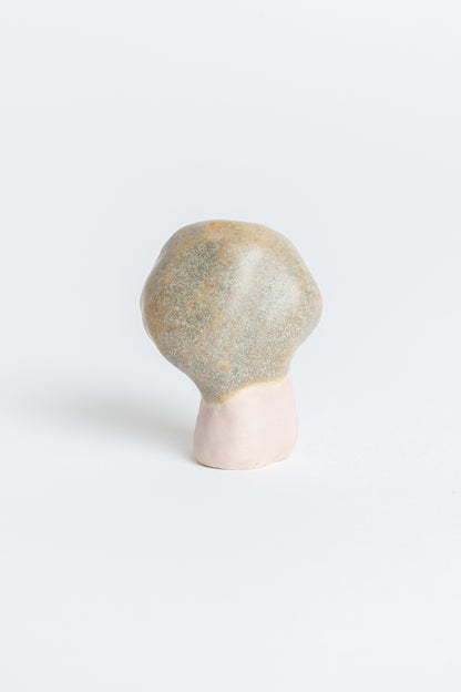 Ceramic 'Short Tree' Garden Cane Topper Green