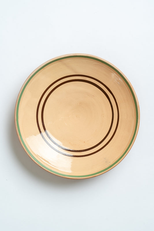 Ceramic Serving Plate Ecru