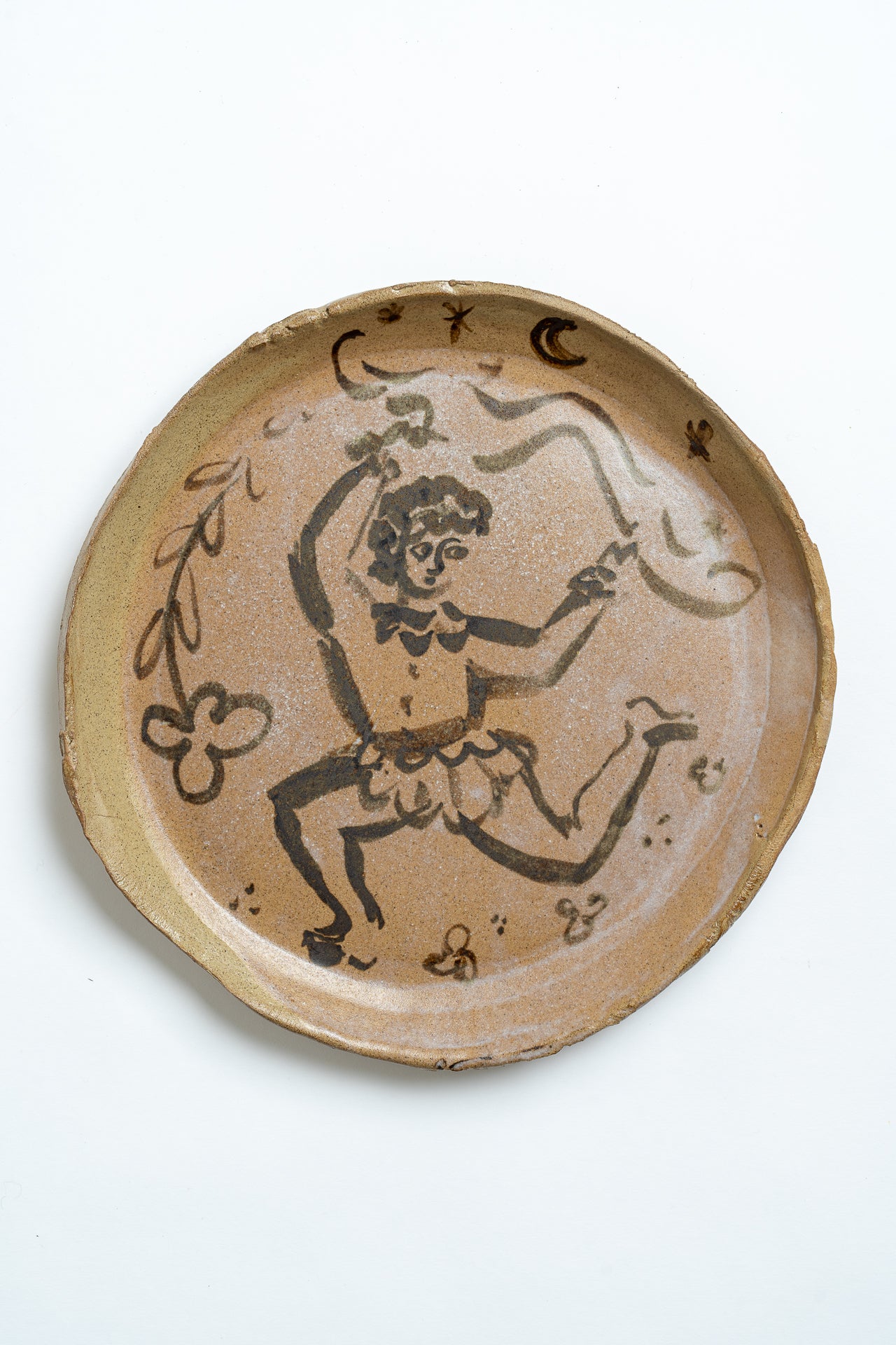 Ceramic Nature Figure Plate