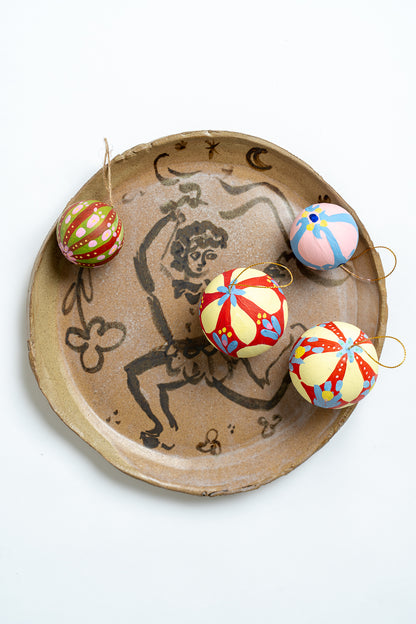 Ceramic Nature Figure Plate