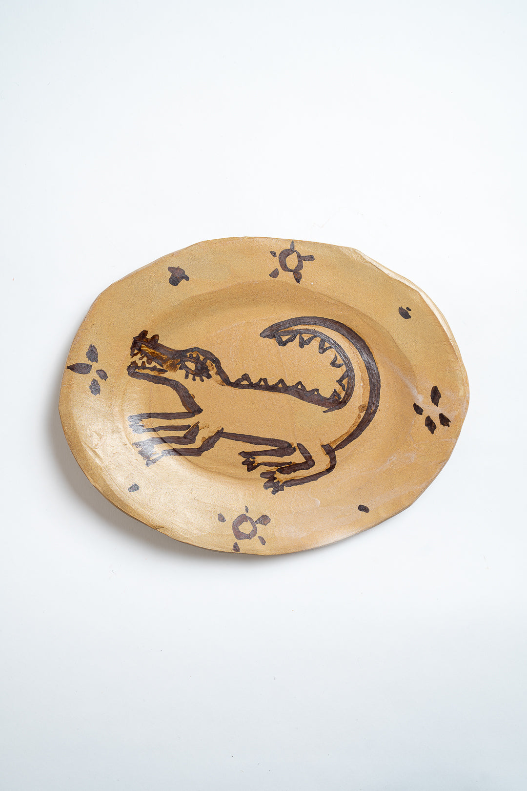 Ceramic Croc Platter