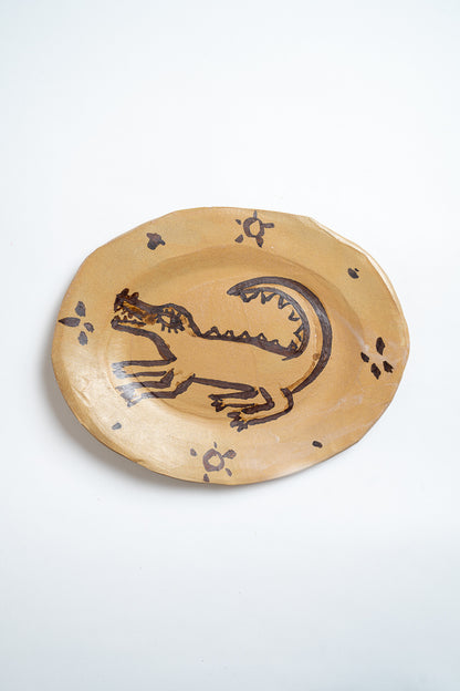 Ceramic Croc Platter