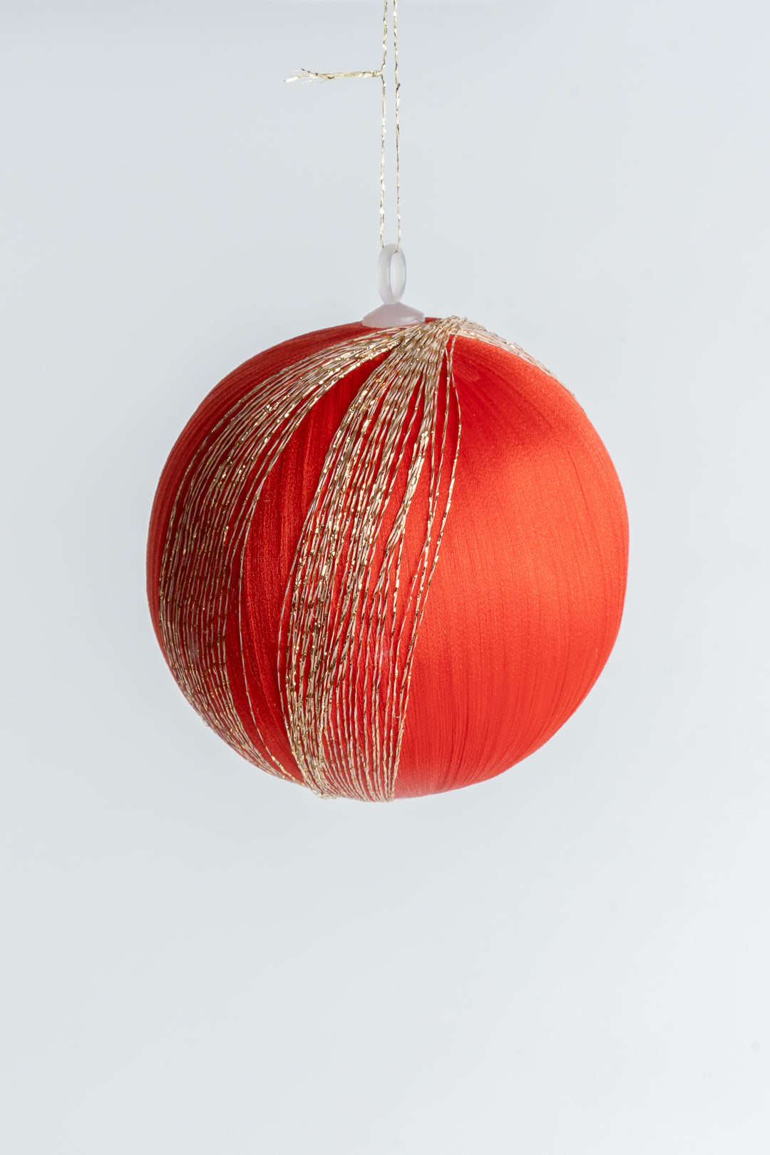 Vintage Satin Spun Christmas Bauble