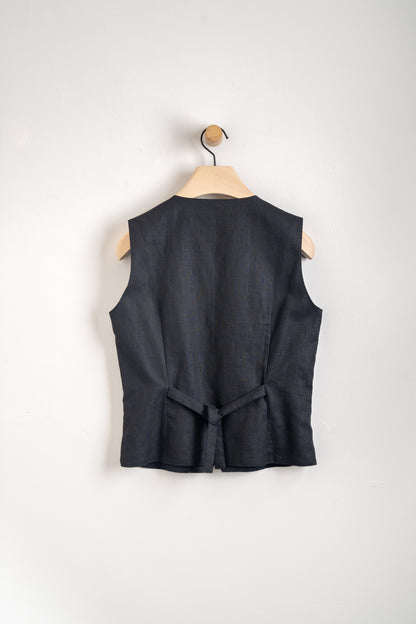 Irish Linen Avery Waistcoat