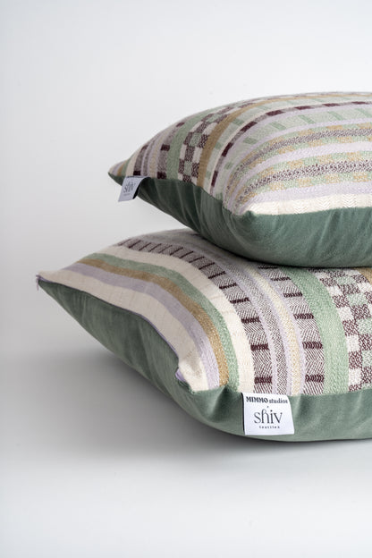 Hand Woven Linen & Wool Aoife Cushion