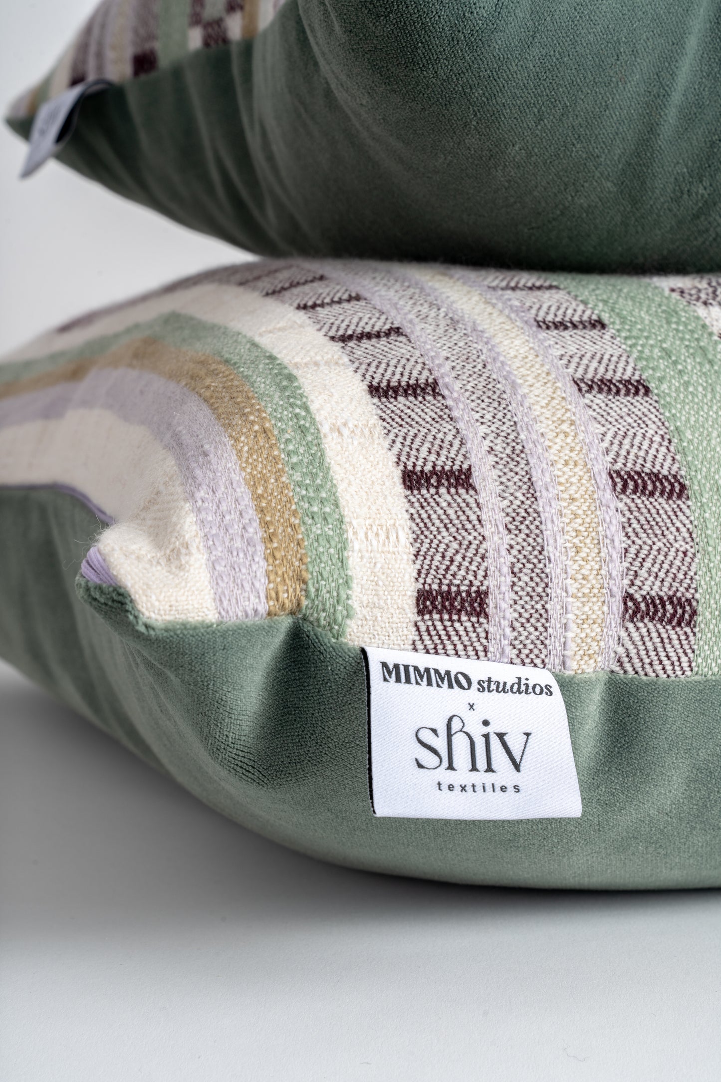 MIMMO Studios x Shiv Textiles Aoife Cushion