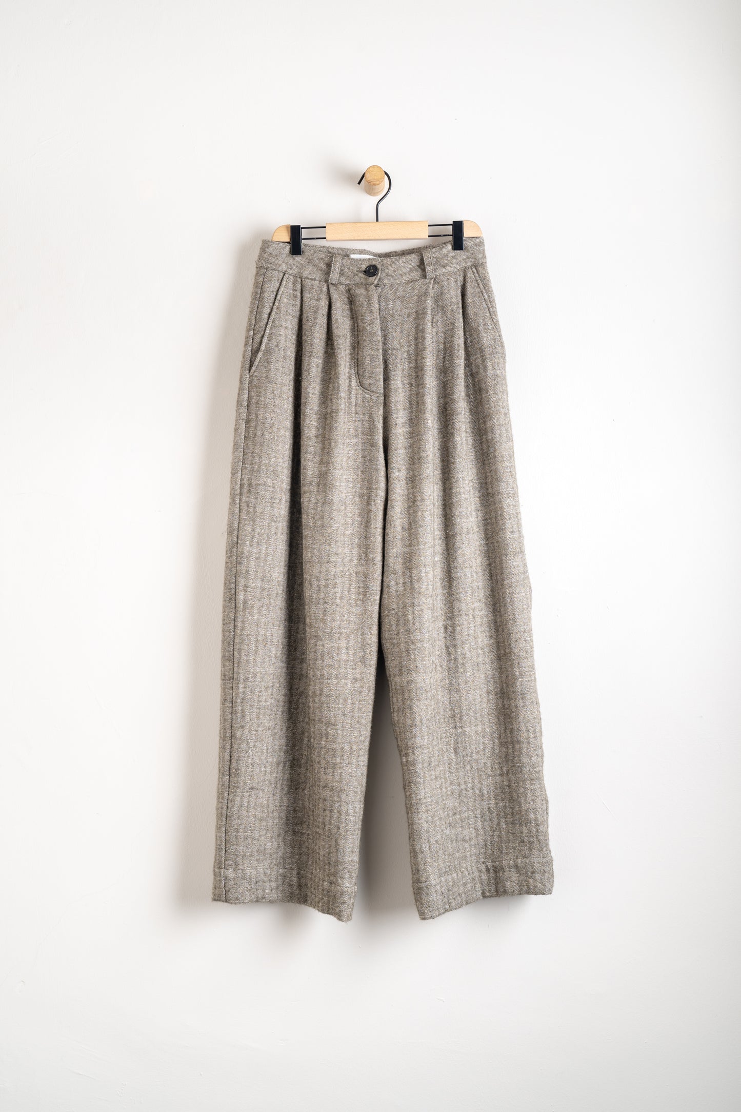 Cawley Studio Japanese Linen Wool Mara Trouser