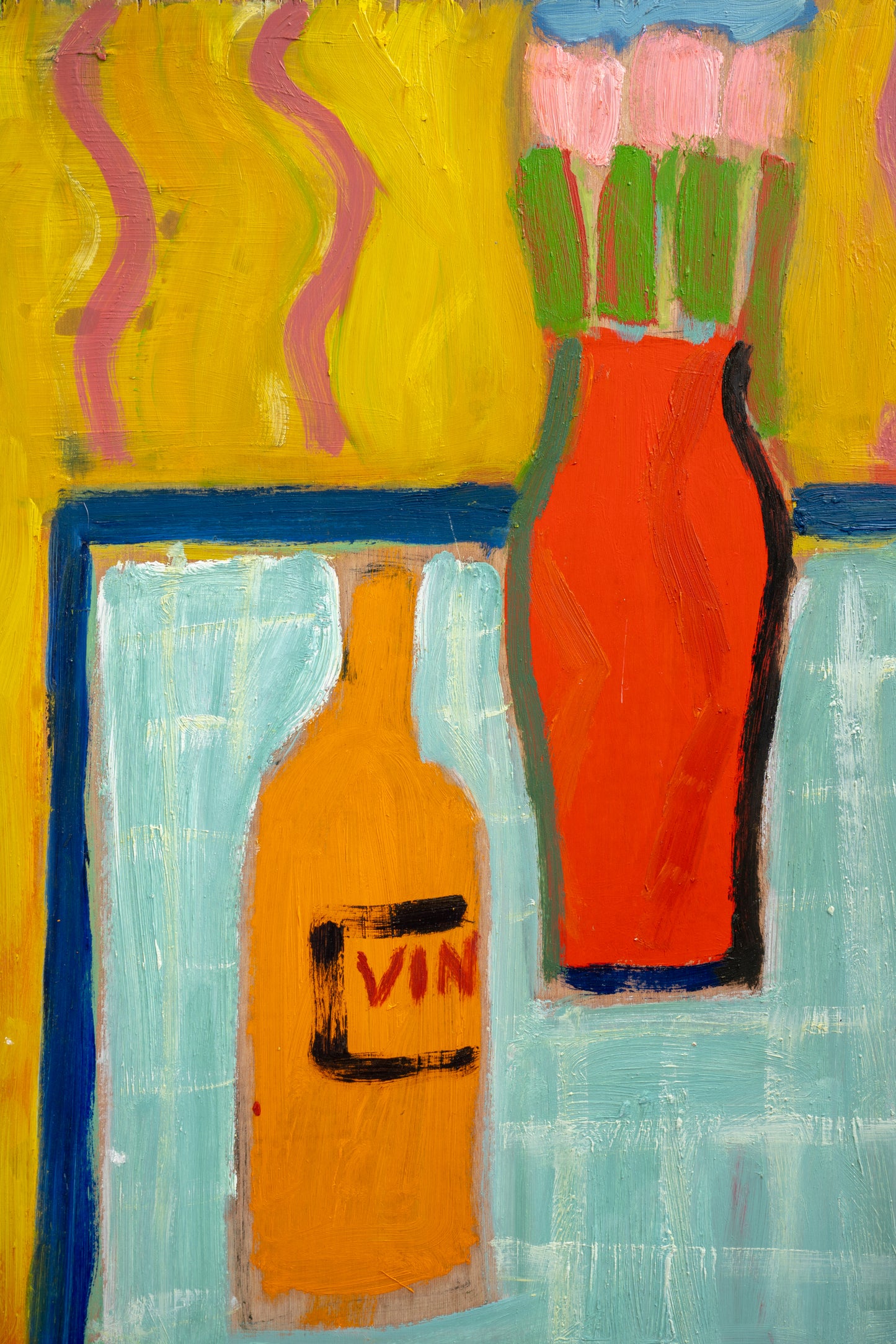 'Vin with Still Life' Original Artwork