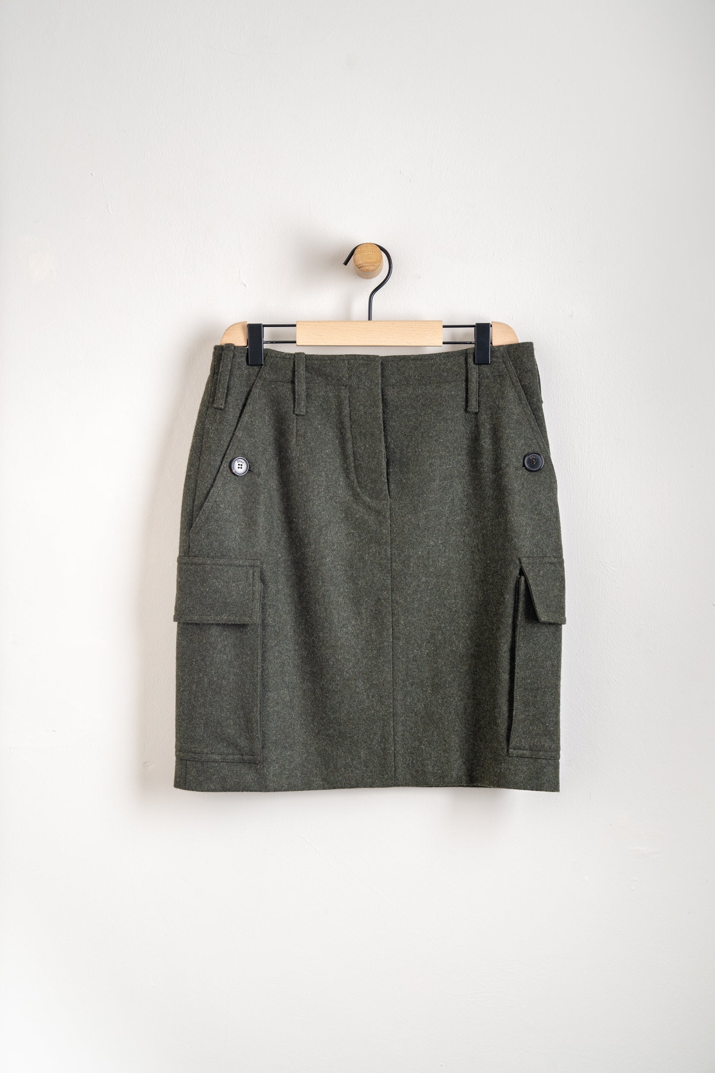 Christian Dior Wool Utility Skirt