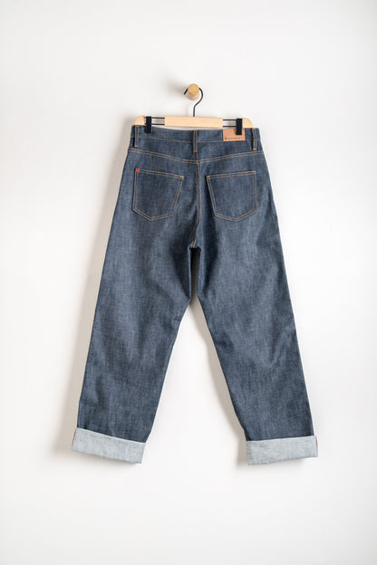 Denim Co. Cotton Peggy Selvedge Jeans