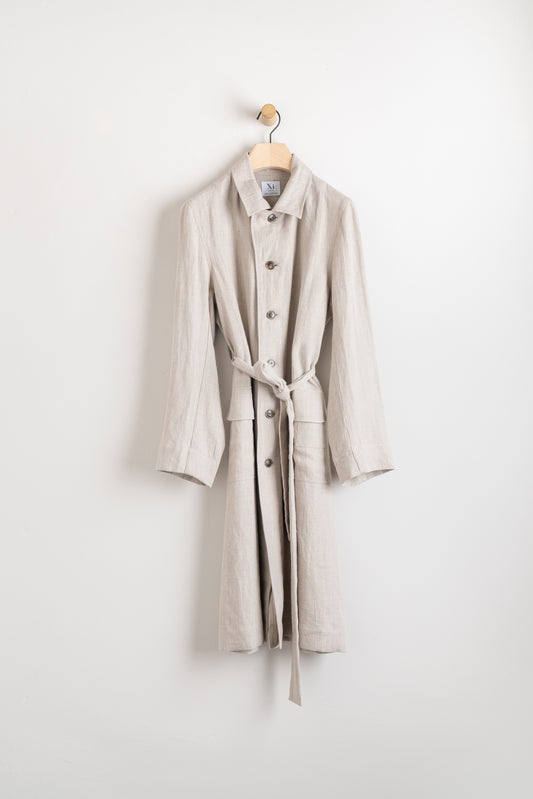 Xi Atelier Linen Yves Coat
