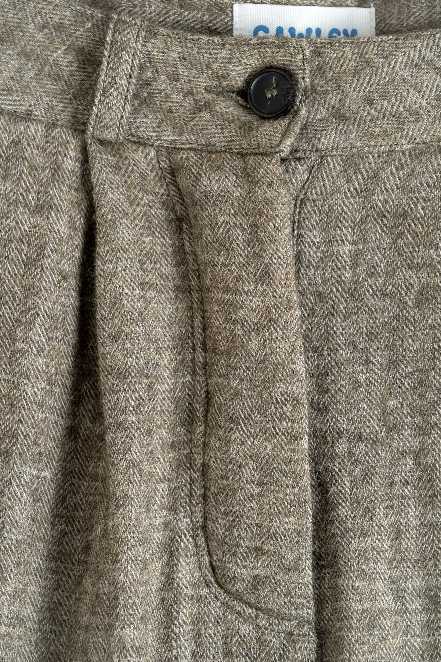 Japanese Linen Wool Mara Trouser