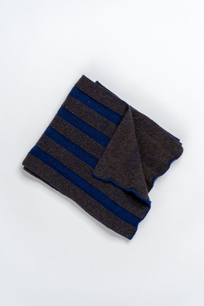 Handcrafted Merino Wool Stripe Scarf