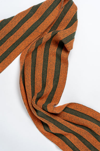 Handcrafted Merino Wool Stripe Scarf