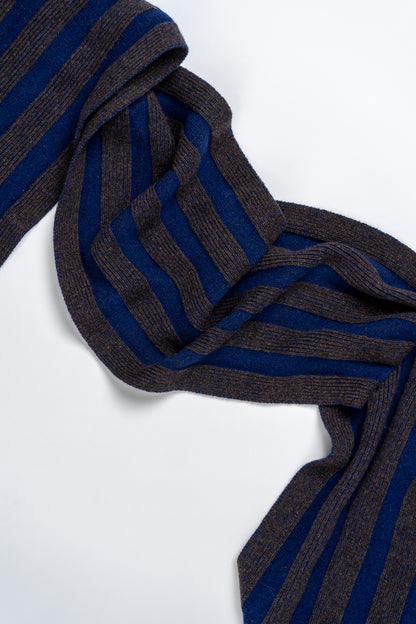 Handcrafted Merino Wool Stripe Scarf